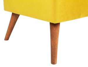 Atelier del Sofa Taburet New Bern - Mustard, Hořčicová