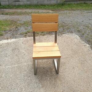 KULHÁNEK Zahradní židle s nerezovou konstrukcí Odstín nátěru: olej - bezbarvý