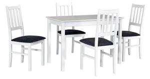 Drewmix Jídelní set 1+4, stůl MAX 2 a židle BOS 4