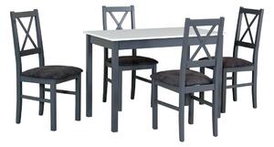 Drewmix Jídelní set 1+4, stůl MAX 2 a židle NILO 10