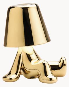 Malá přenosná stolní LED lampa Golden Brothers Bob, stmívatelná