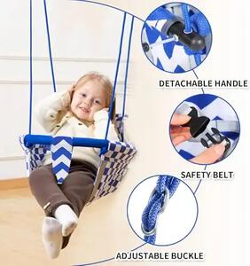 Swingjoy™ Závěsná Dětská Houpačka S Napínací Tyčí