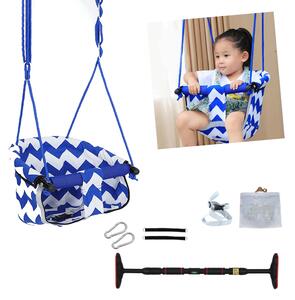 Swingjoy™ Závěsná Dětská Houpačka S Napínací Tyčí