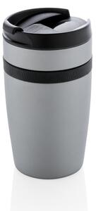 Termohrnek do kávovaru Sierra, 280 ml, XD Design, stříbrný