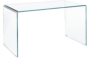-25 % Dny MOMENTI– Bizzotto Skleněný pracovní stůl Iride 126 x 70 cm