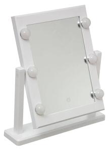 HOLLYWOOD Kosmetické zrcátko s LED podsvícením, 40 cm, černé - 5five Simple Smart