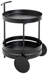 SERVÍROVACÍ VOZÍK, černá, 42/42/61 cm - Barové vozíky, Online Only