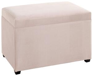 TRUHLOVÁ LAVICE, textil, kompozitní dřevo, 58/42/39 cm - Taburety, Online Only