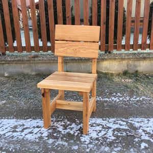 KULHÁNEK nábytek Přírodní dubová židle Odstín nátěru: olej - palisandr