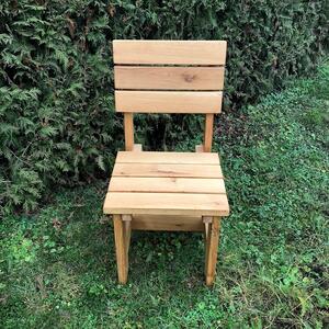 KULHÁNEK Klasická dubová židle Odstín nátěru: olej - ořech