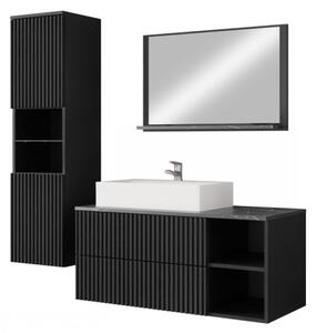 Koupelnová sestava Kiegi Ryfel II, Barva: pouštní písek + pouštní písek / dub cremona, Sifon k umyvadlu: ne, Umyvadlo: ne 5903211437885