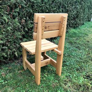 KULHÁNEK Klasická dubová židle Odstín nátěru: lazura - dub