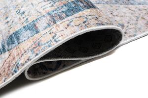 Moderní koberec v hnědých odstínech s jemným vzorem Šířka: 120 cm | Délka: 170 cm