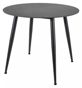 Jídelní stůl Rion - průměr 90 cm, černá