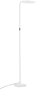 Nova Luce Bílá kovová stojací LED lampa Sinkro 174 cm