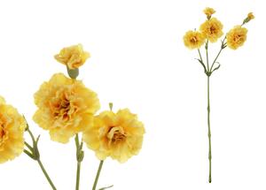 Autronic Minikarafiát, barva žlutá Květina umělá KT7400-YEL