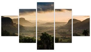 Obraz - Kubánské vrcholky (125x70 cm)