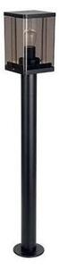 Venkovní lampa 1xE27/60W/230V IP44 černá/kouřová hnědá