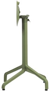 Nardi Zelená hliníková stolová sklápěcí podnož Frasca Mini 72 cm
