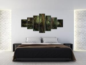 Obraz - Tajemný les (210x100 cm)