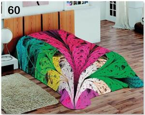 Barevné dekorativní deky a přikrývky s paví pírky Šířka: 155 cm | Délka: 220 cm