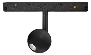 Mantra 8328 Magneto 48V Gruissan, černý spot LED 7W 3000K 38°, on/off, průměr 5,5cm