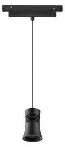 Mantra 8389 Magneto 48V Pagoda, černý závěs LED 12W 3000K 38°, on/off, průměr 7,6cm