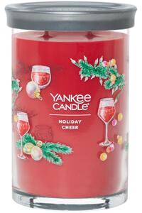 Velká vonná svíčka Yankee Candle Holiday Cheer Tumbler Signature Tumbler