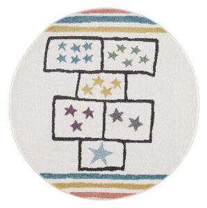 Jemný dětský koberec s originálním motivem