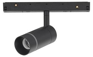 Mantra 9068 Magneto 48V Split, černý spot LED 7W 3000K 38°, on/off, průměr 4,3cm