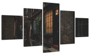 Obraz - Londýnská ulice (125x70 cm)