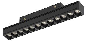 Mantra 8820 Magneto 48V, černý lineární modul LED 12W 4000K 50°, on/off, délka 25cm