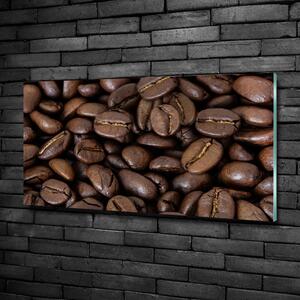 Foto obraz skleněný horizontální Zrnka kávy osh-88786917