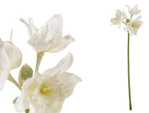 Autronic Amarylis, umělá květina, barva bílá ojíněná UKK260-WH