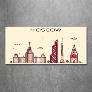 Fotoobraz na skle Moskva domy osh-88965141