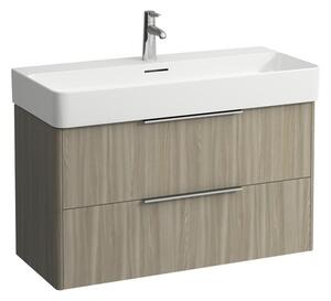 Skříňka pod umyvadlo Laufen BASE 93x39x53 cm hnědá H4024121102621