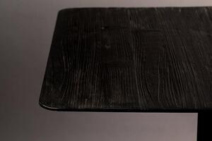 Masivní stůl BRAZA z dubového nebo smrkového dřeva - Černá