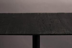 Masivní stůl BRAZA z dubového nebo smrkového dřeva - Černá