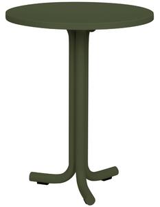 Noo.ma Zelený kovový zahradní bistro stolek Nokk ⌀ 59 cm