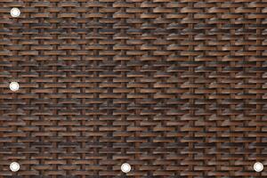 Balkonová ratanová zástěna s očky LATVIA, hnědá, výška 90 cm šířka různé rozměry 750 g/m2 MyBestHome Rozměr: 90x400 cm