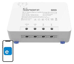 Chytrý vypínač WiFi s monitorováním spotřeby energie Sonoff POWR3 (25A/5500W)