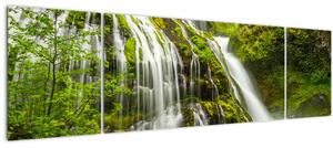 Obraz - Vodopád, Wind River Valley (170x50 cm)