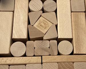 T-Wood, s. r. o. Dřevěné kostky přírodní 50