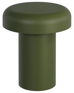 Noo.ma Zelený kovový zahradní stolek Miko ⌀ 40 cm