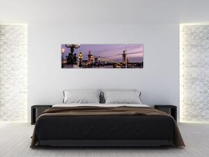 Obraz - Most Alexandra III. v Paříži (170x50 cm)