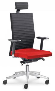 LD seating Element 435-SYS-F40-N6 - Kancelářská židle - černá/červená