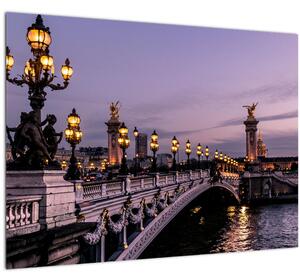 Obraz - Most Alexandra III. v Paříži (70x50 cm)