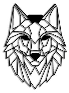 Kovová dekorace Geometric Wolf