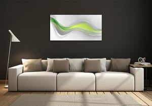 Fotoobraz skleněný na stěnu do obýváku Abstrakce vlny osh-89608150