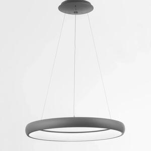 LED lustr Albi 61 světlá šedá